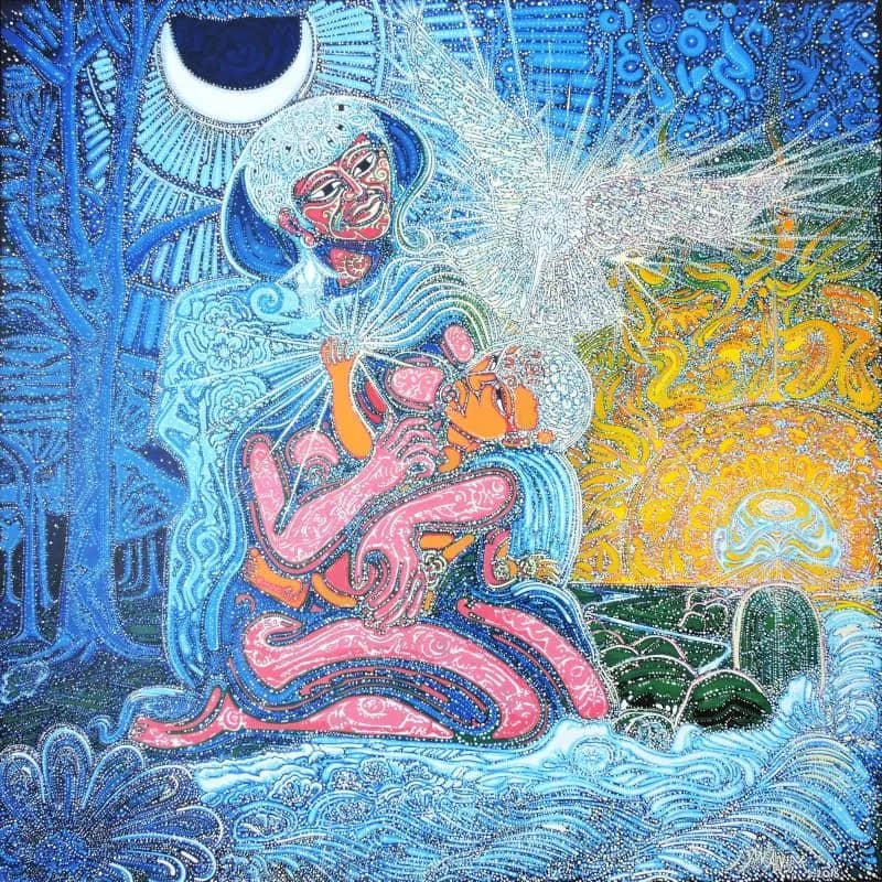 Imagem da campanha *A ARTE QUE TAMBÉM CURA: ACERVO ComTATO  DE MANOALVIM*