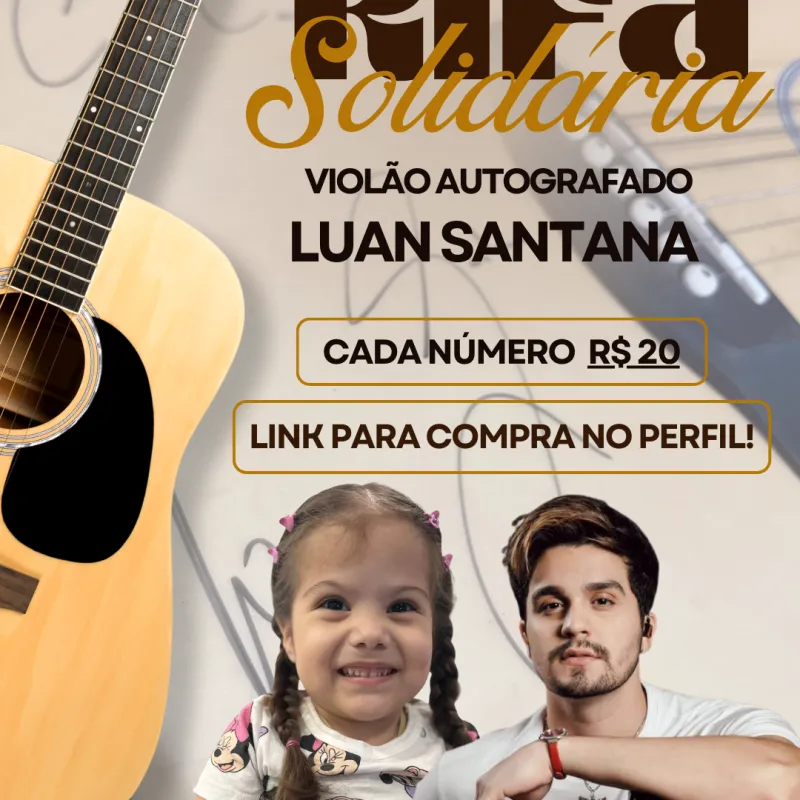 Imagem da campanha l2026 É DA MARIA AMÉLIA - violão luan santana