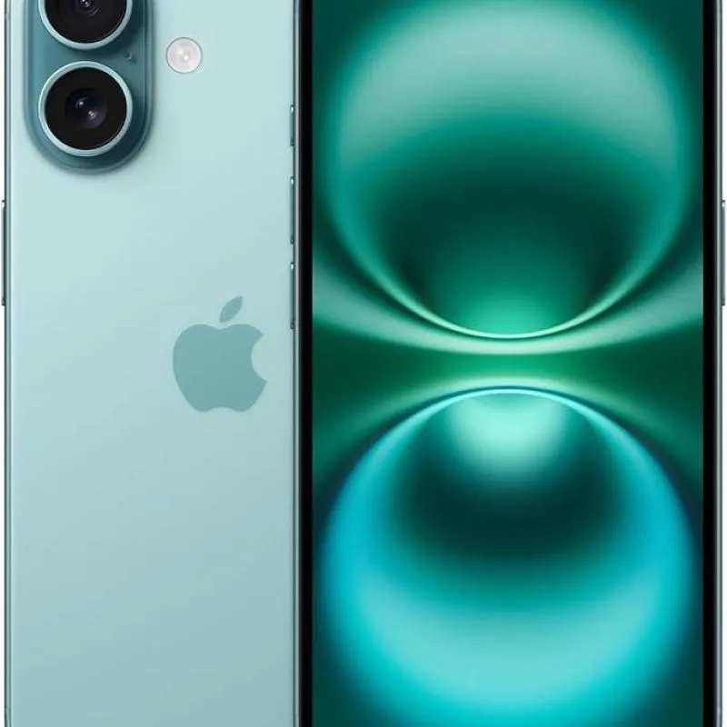 Imagem da campanha Apple iPhone 16 (128 GB) – Verde-acinzentado ou R$4.896,00 no Pix