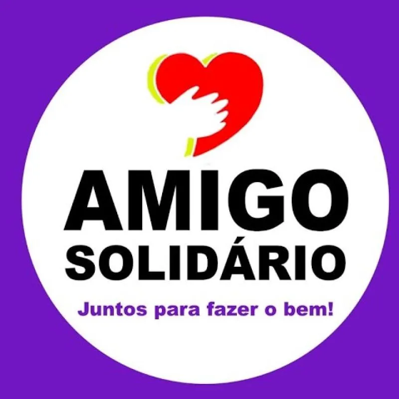 Imagem da campanha Amigos Solidários