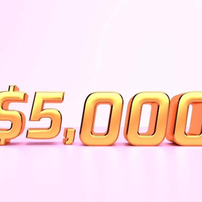 Imagem da campanha 5 mil na virada do ano