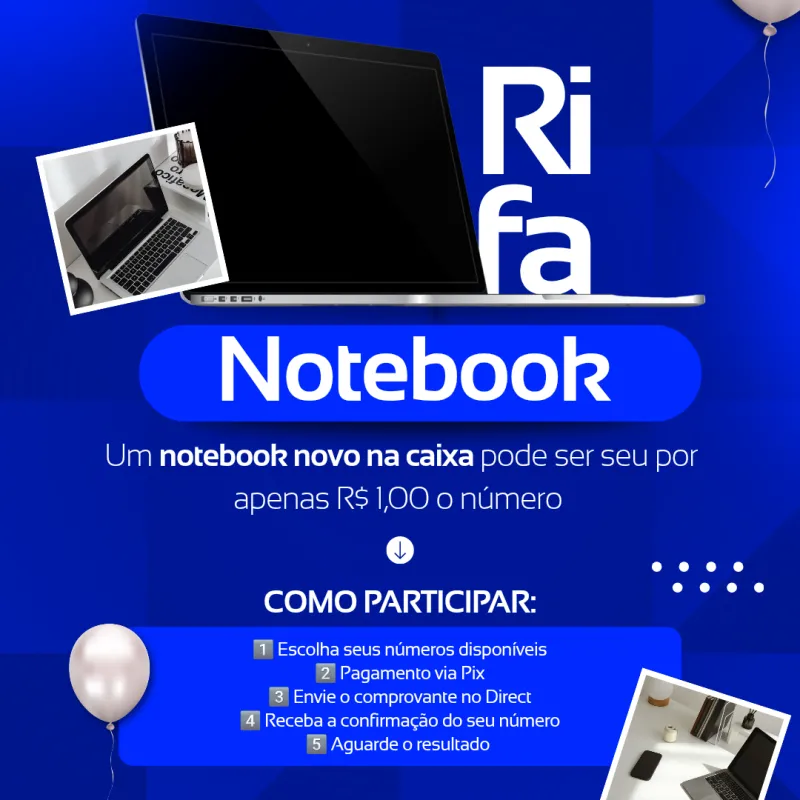 Imagem da campanha Projeto Rifa Notebook