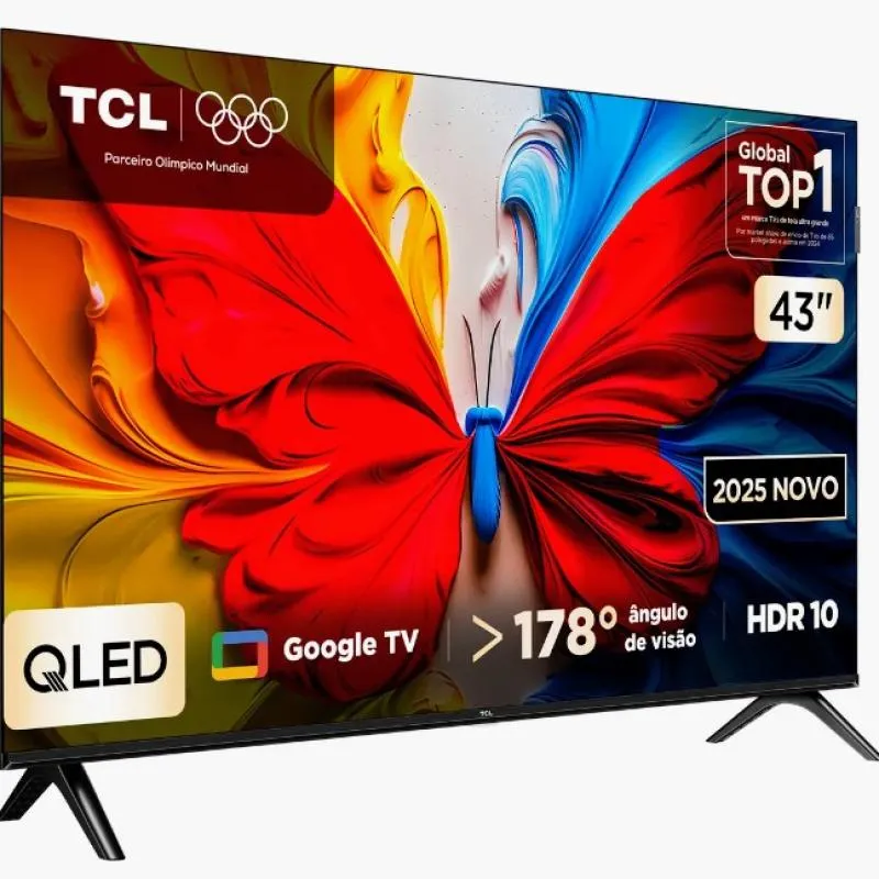 Imagem da campanha 1 TV TCL DE 43 POLEGADA NOVA MODELO ANDROID JA VAI COM 6 MESES DE CANAIS LIBERADO