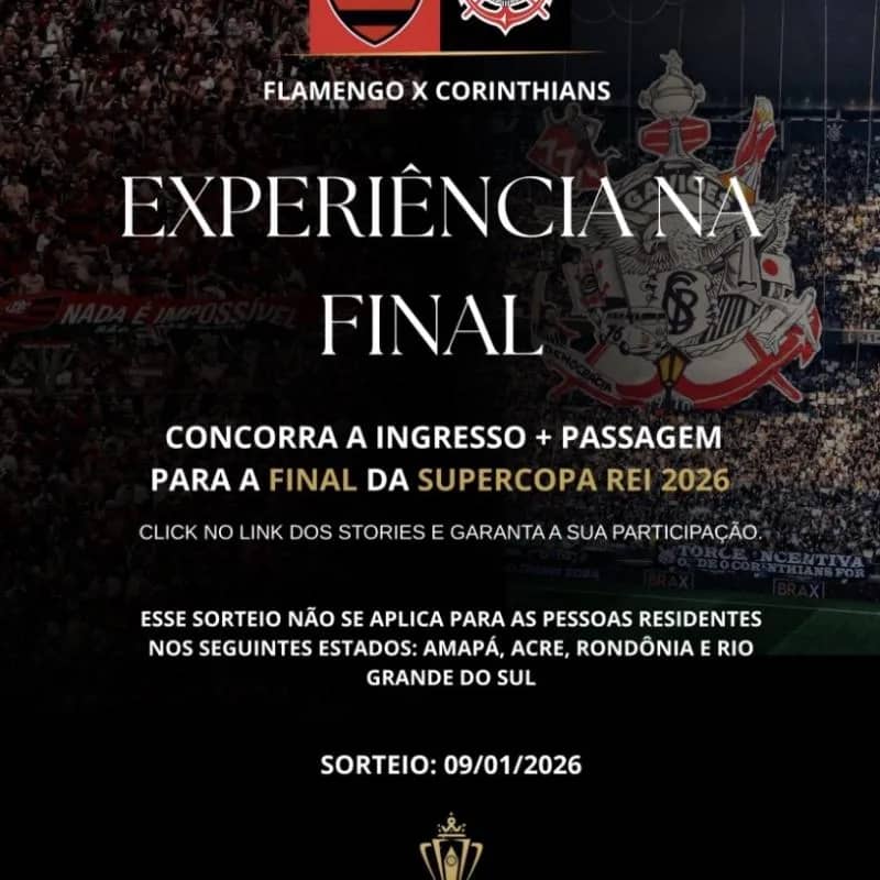 Imagem da campanha Experiência na Final