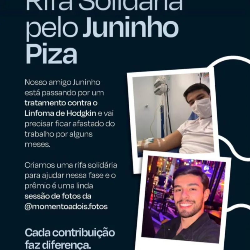 Imagem da campanha Juntos com Juninho