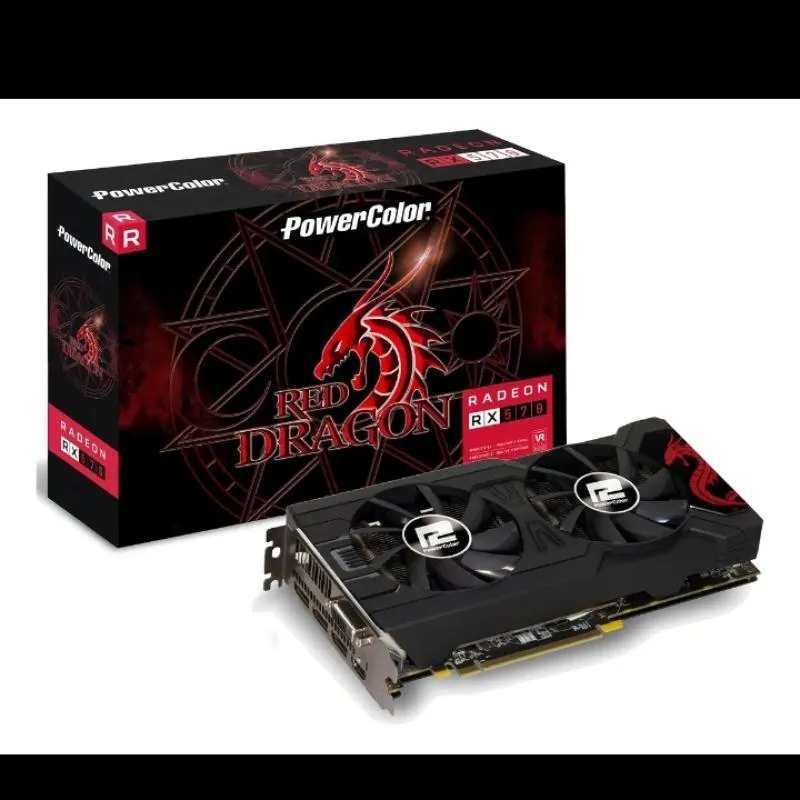 Imagem da campanha Placa de video RX 570 red dragon