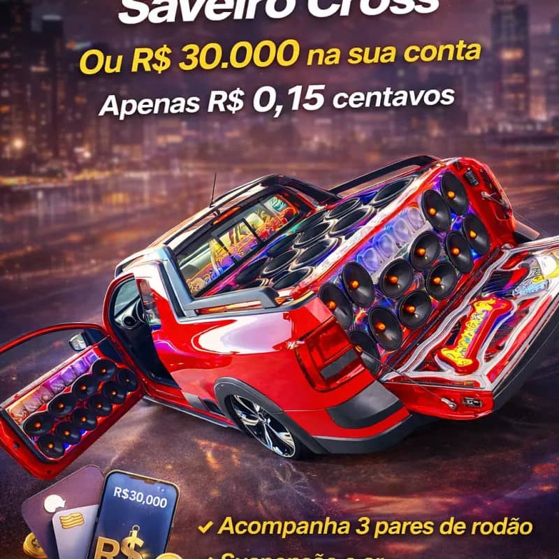 Imagem da campanha Saveiro Cross ou 30 k