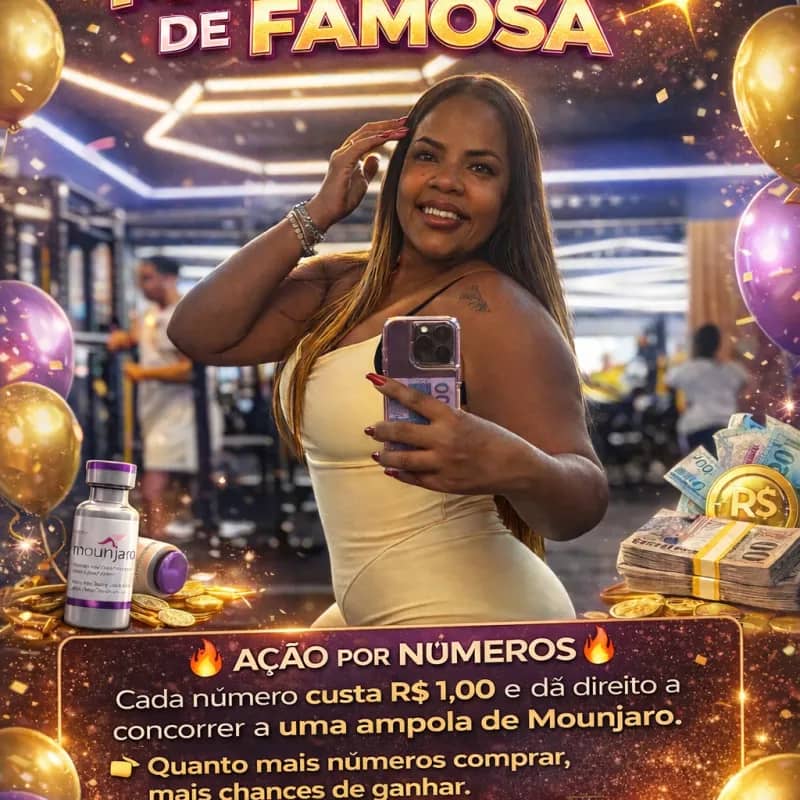 Imagem da campanha MMoujaro de famosa