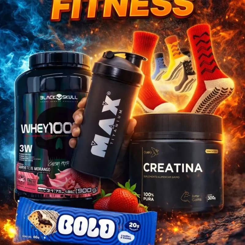 Imagem da campanha Kit academia