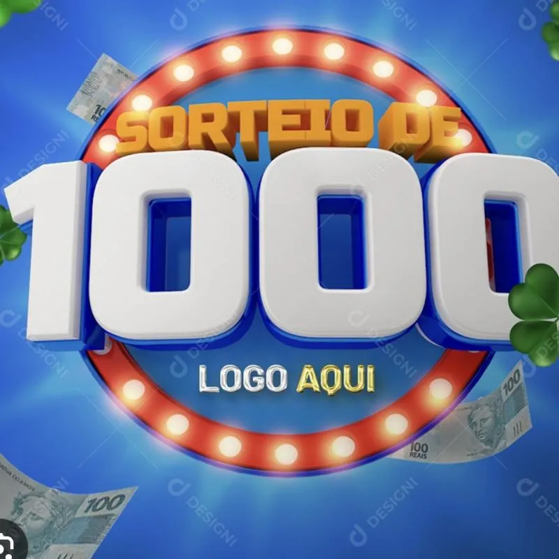 Imagem da campanha 1.000 reais