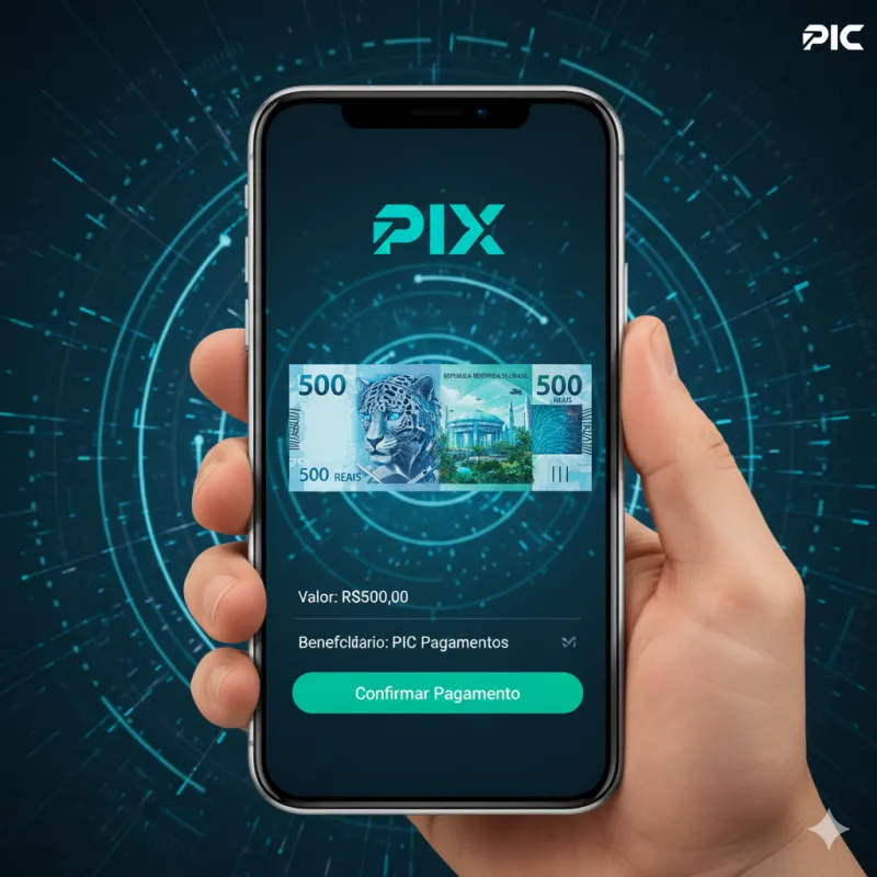 Imagem da campanha 500 No Pix