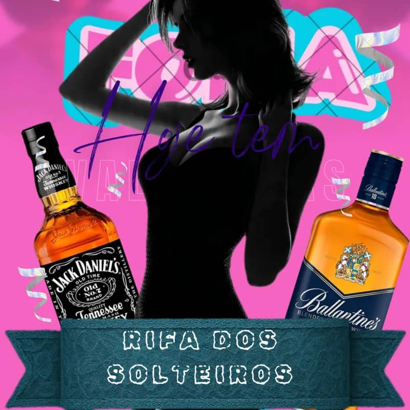 Imagem da campanha RIFA dos SOLTEIROS