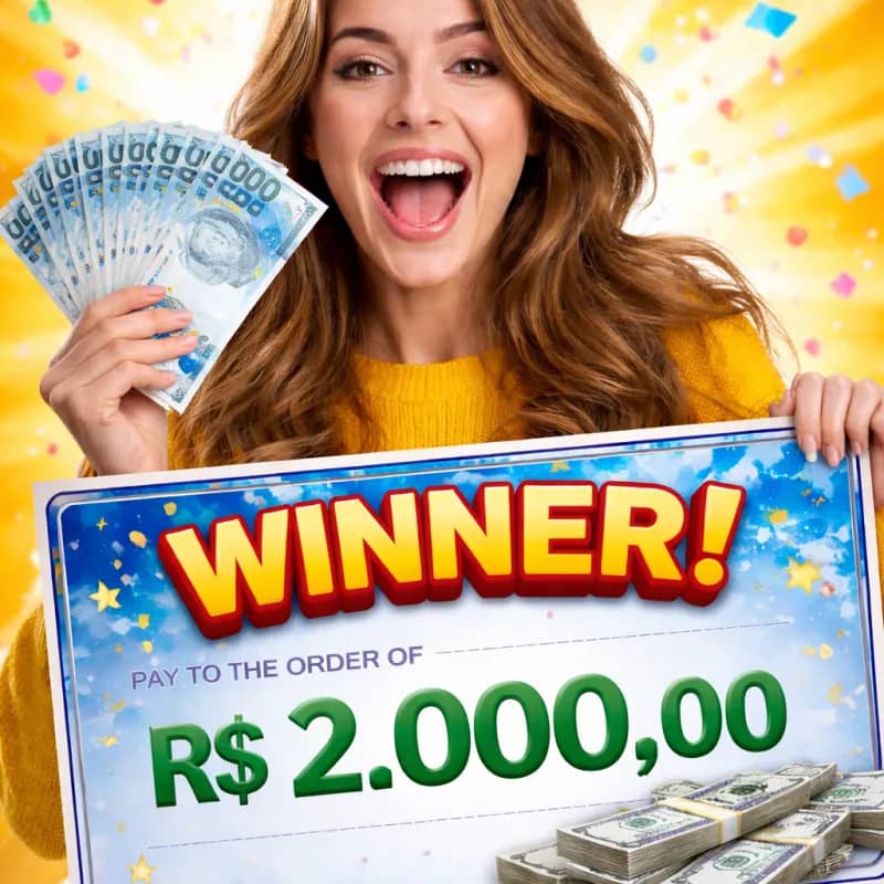 Imagem da campanha Ação 2000,00 no bolso