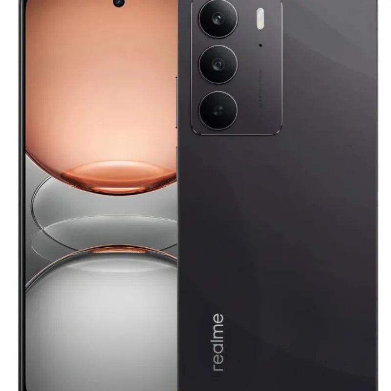 Imagem da campanha realme c75