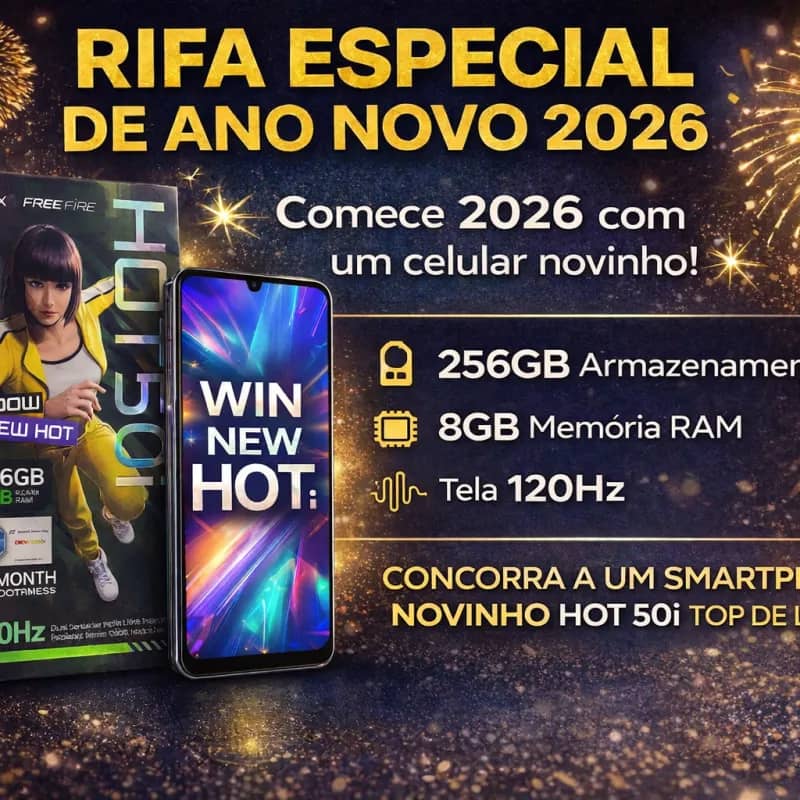 Imagem da campanha ESPECIAL DE ANO NOVO 2026