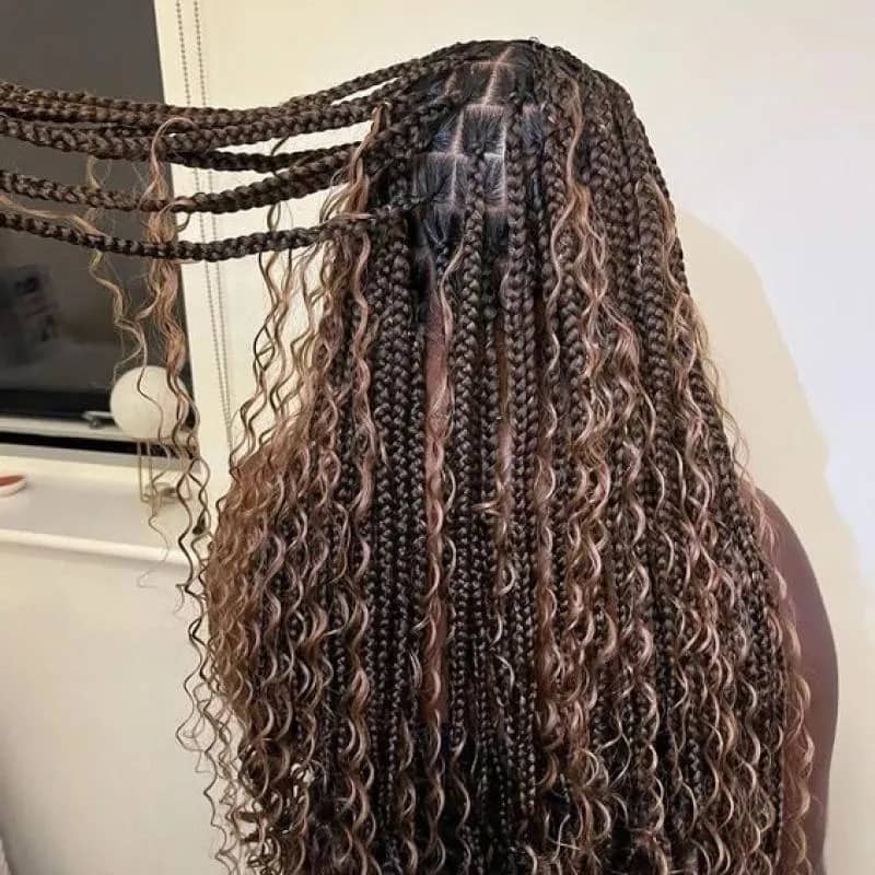 Imagem da campanha Goddess Braids do Espaço de Cria