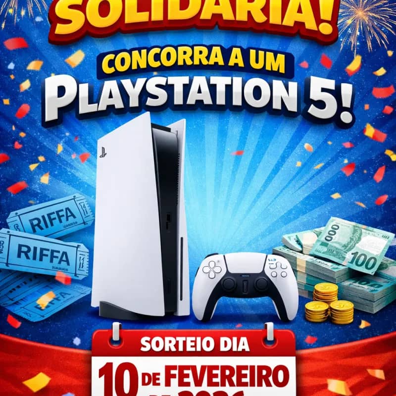 Imagem da campanha playstation 5