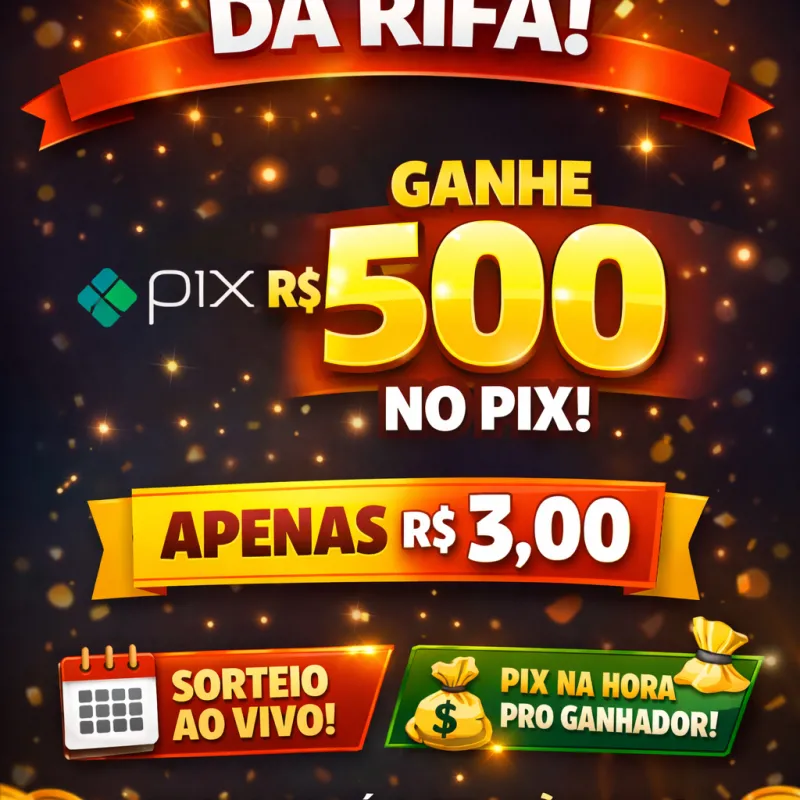 Imagem da campanha GAranta já seu prêmio🏆 R$500 no Pix💸