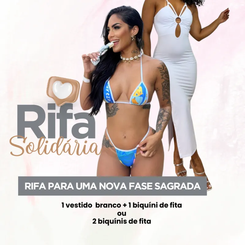 Imagem da campanha Rifa solidária para fins religiosos✨Me ajude com a minha iniciação.