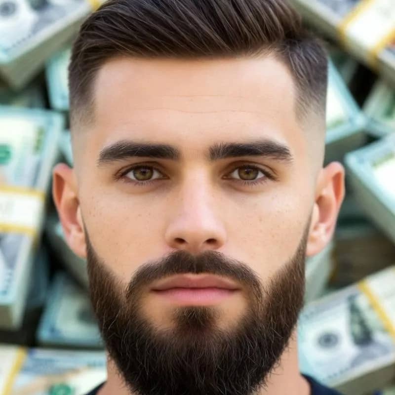 Imagem da campanha 1 Ano de corte + Barba ou 2mil no Pix