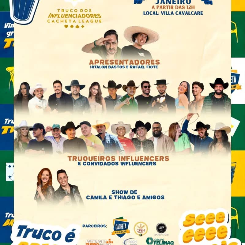 Imagem da campanha Bolão do  truco