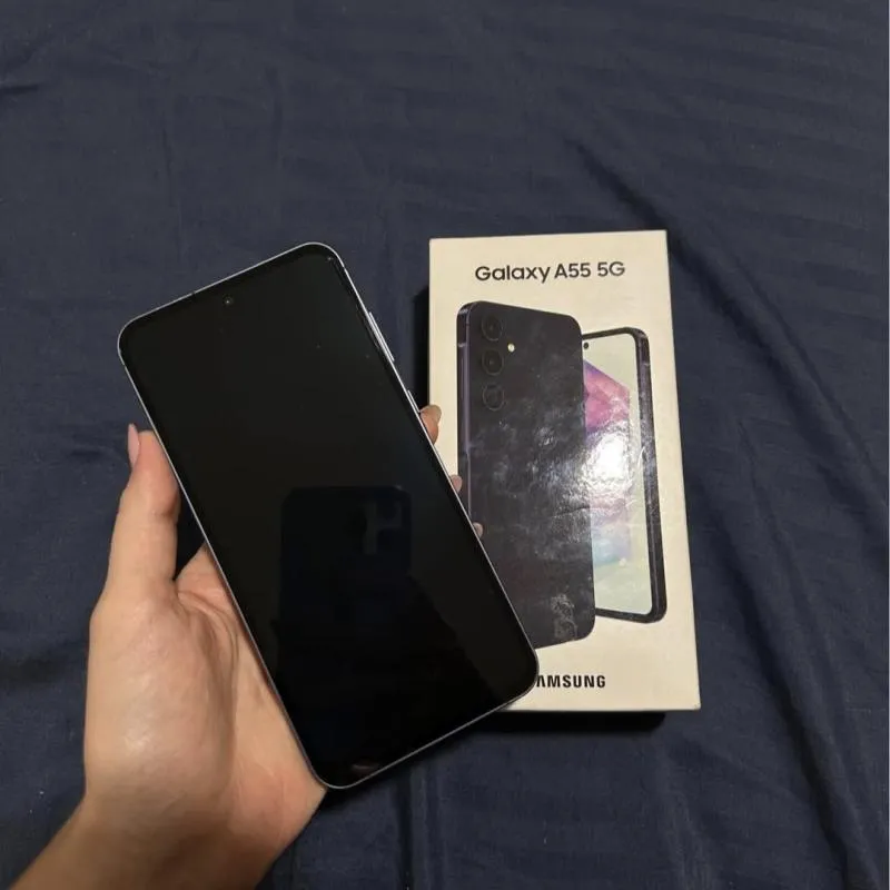 Imagem da campanha .GALAXY A 55 5G