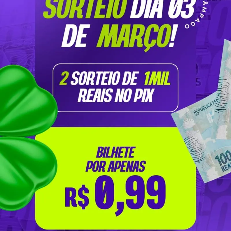 Imagem da campanha Show de prêmio dinheiro