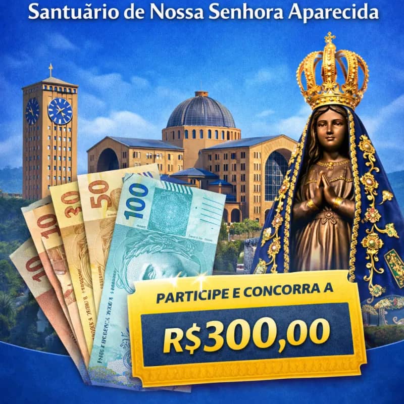 Imagem da campanha ✨ AÇÃO SOLIDÁRIA – APARECIDA 2026 ✨