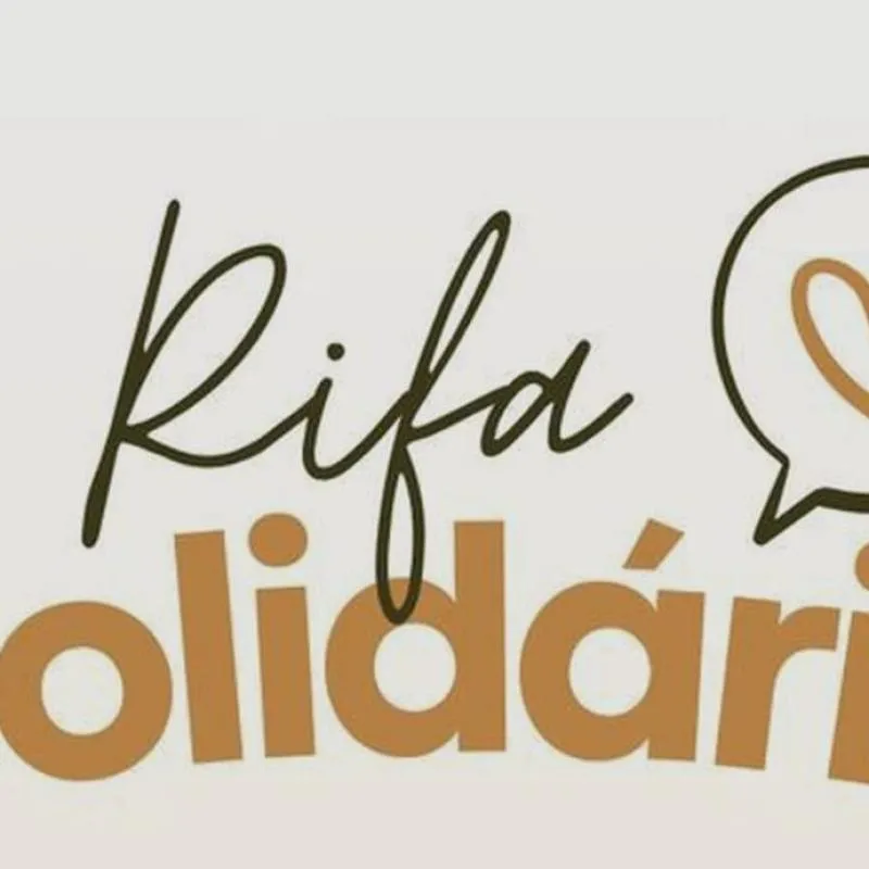 Imagem da campanha Rifa Solidária