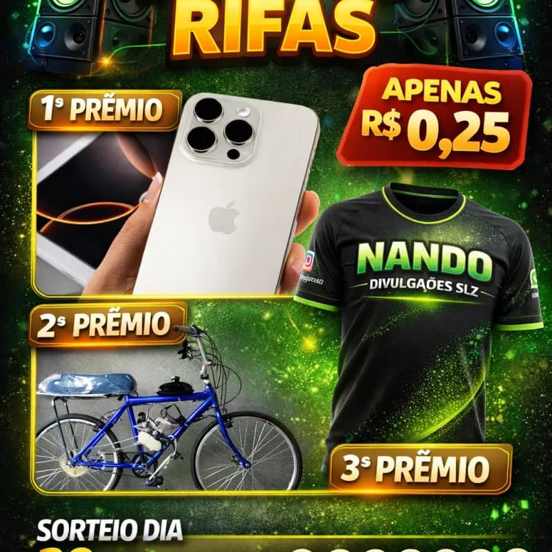 Imagem da campanha Nando divulgações slz