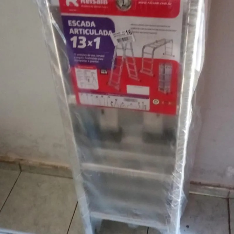 Imagem da campanha escada articulada 16 degraus