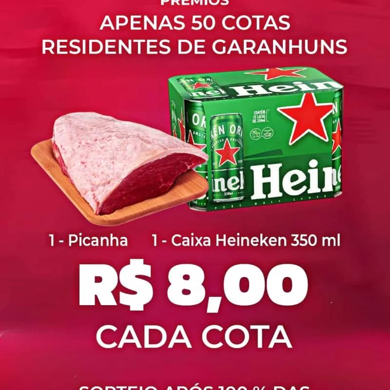 Imagem da campanha Rapidinha Picanha + Heineken