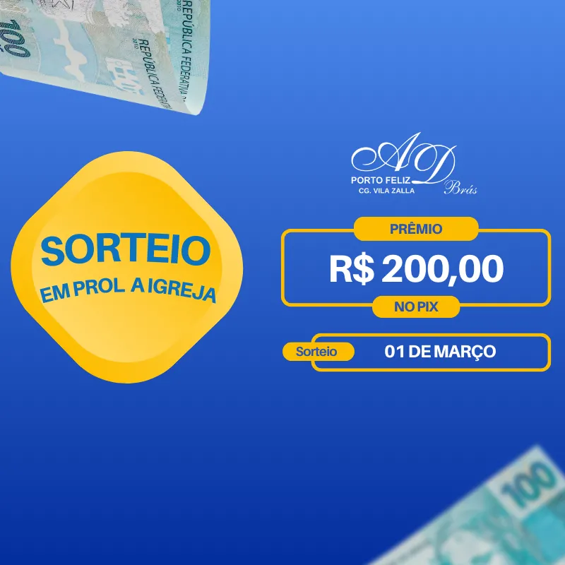 Imagem da campanha Ação Solidária em Prol da Nossa Igreja