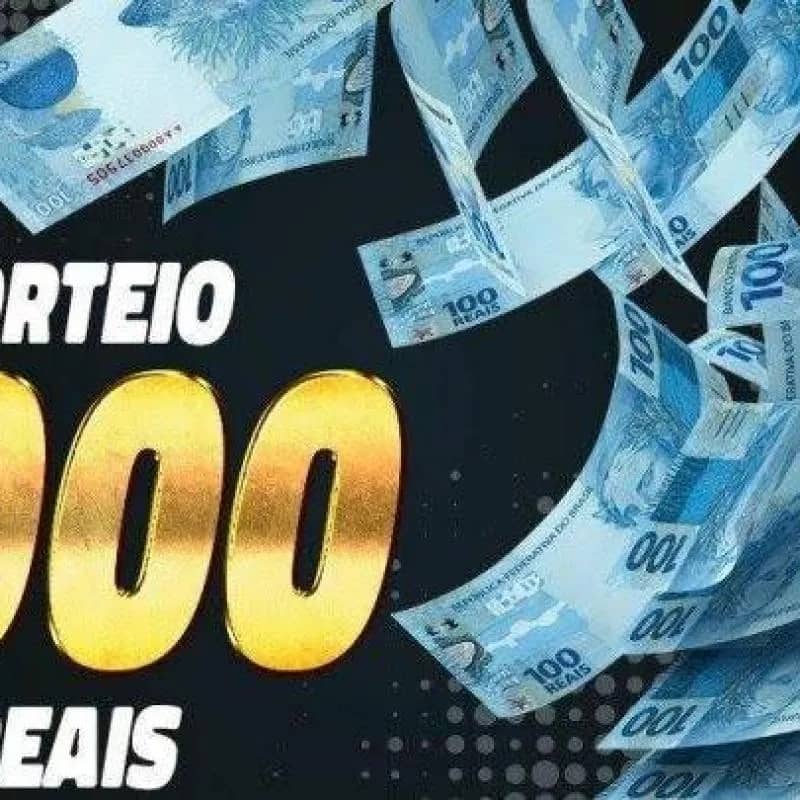 Imagem da campanha sorteio de mil reais no pix