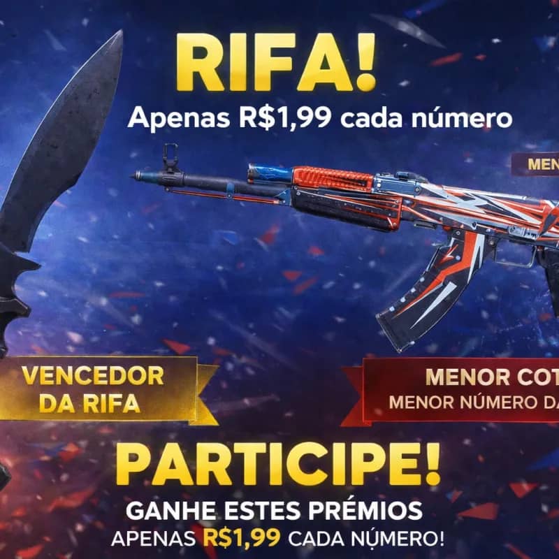 Imagem da campanha KUKRI E AK-47 🔥