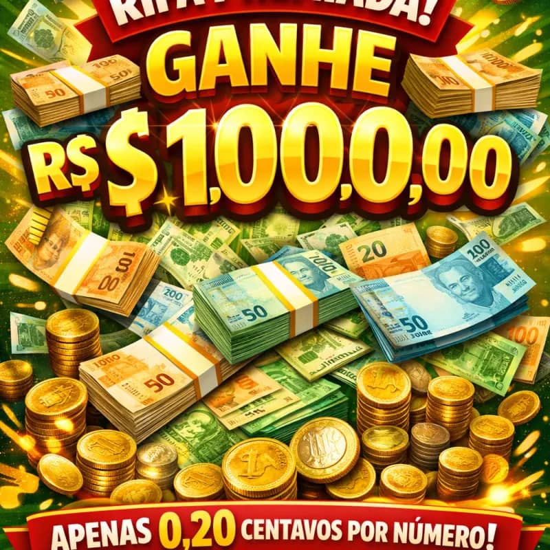 Imagem da campanha RIFA PIX R$1000