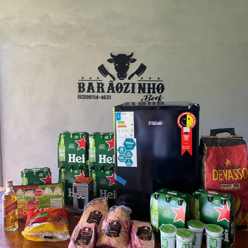 Imagem da campanha Barãozinho BEEF