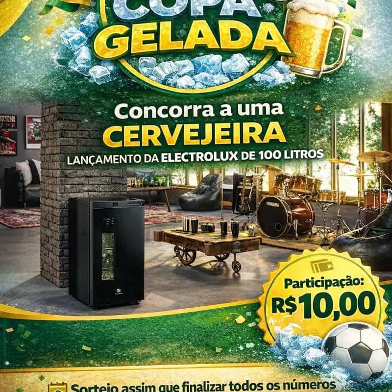 Imagem da campanha PRIMEIRA AÇÃO COPA GELADA ⚽🍺