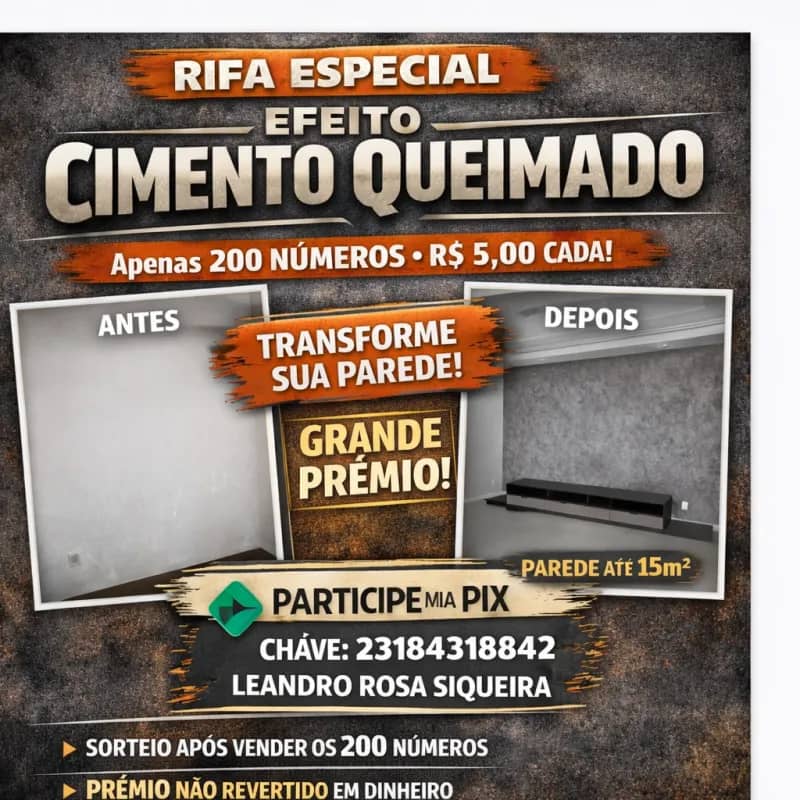 Imagem da campanha sServiços de efeito decorativo