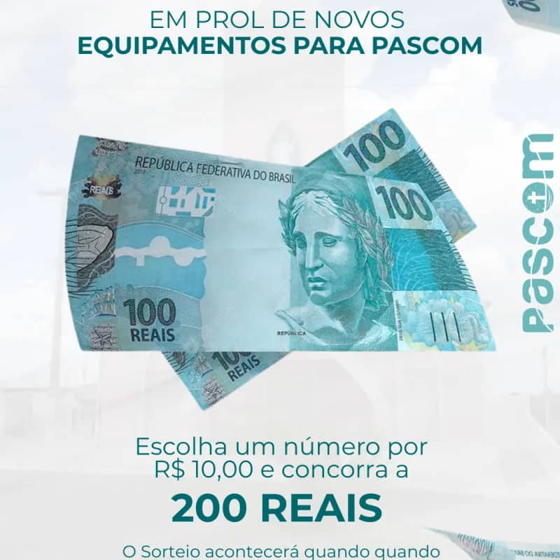 Imagem da campanha Campanha em Prol de Compra de Novos equipamentos para a Pascom