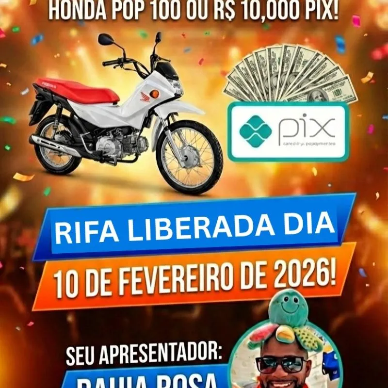 Imagem da campanha Ação do bahia rosa POP 100 ou 10MIL