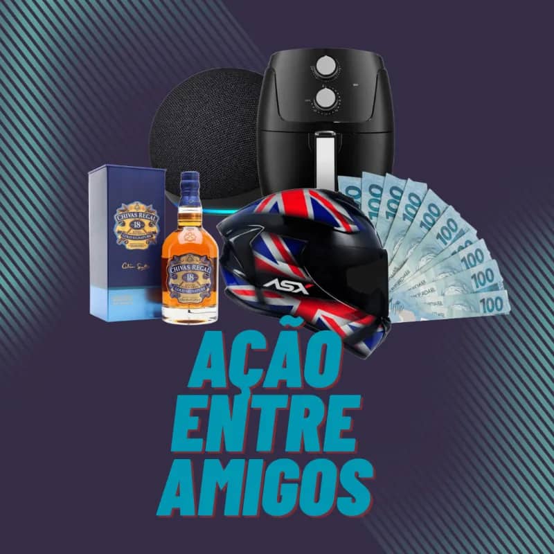 Imagem da campanha AÇÃO ENTRE AMIGOS