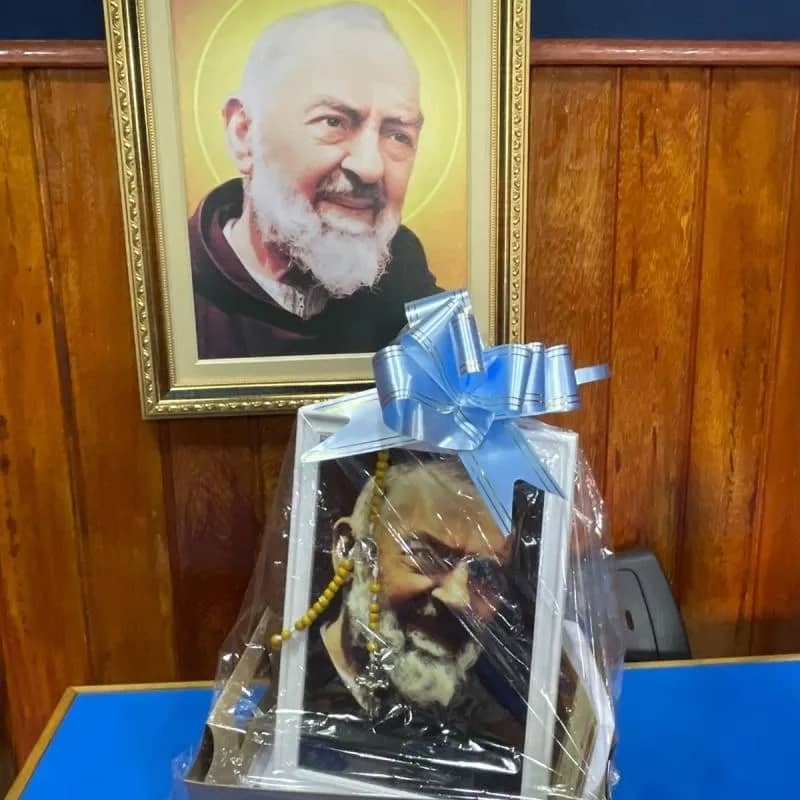 Imagem da campanha Ação entre amigos - Visita da Relíquia de São Padre Pio de Pietrelcina