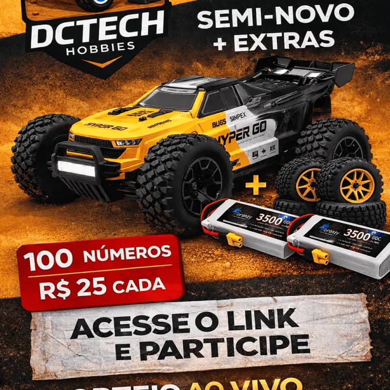 Imagem da campanha AÇÃO MJX 14207 DCTECH_HOBBIES