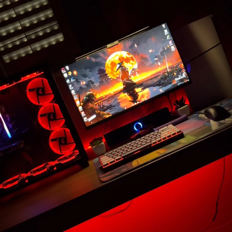 Imagem da campanha Pc game é ps5