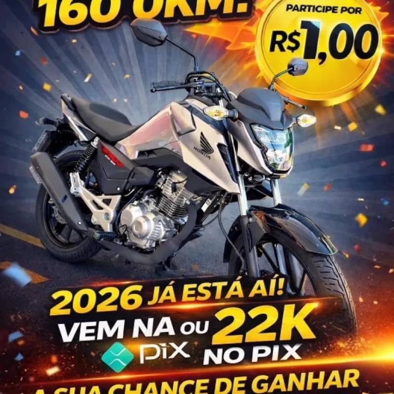 Imagem da campanha FAN 160 OU 22K