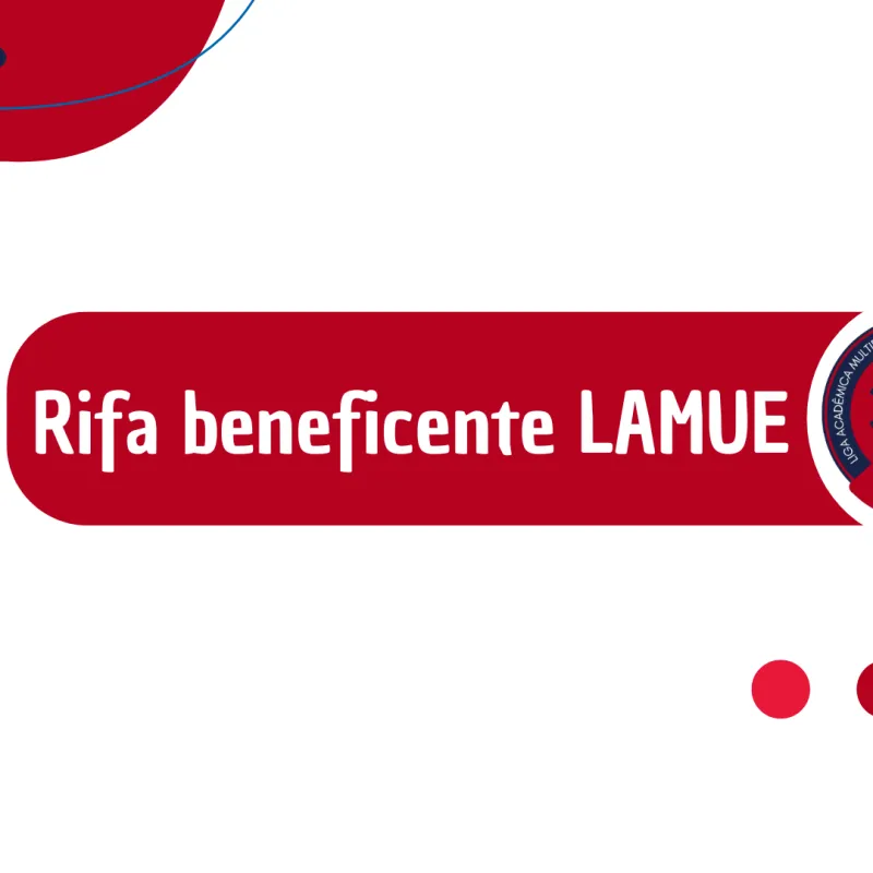 Imagem da campanha RIFA LAMUE