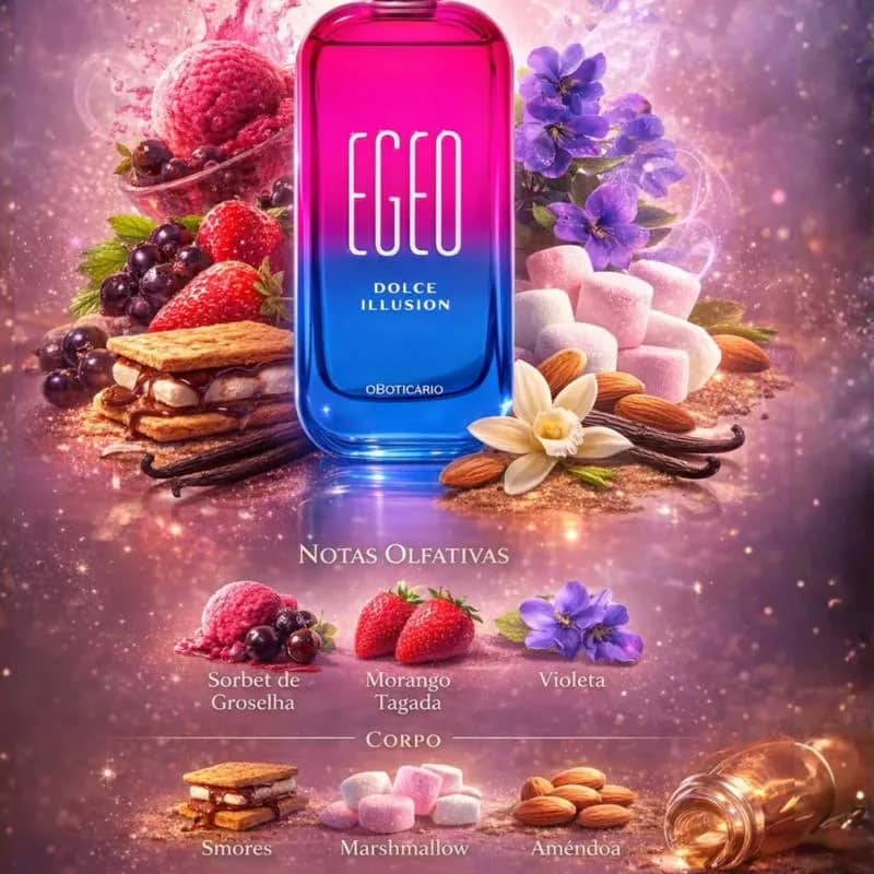 Imagem da campanha CONCORRA A UM EGEO DOLCE ILUSSION