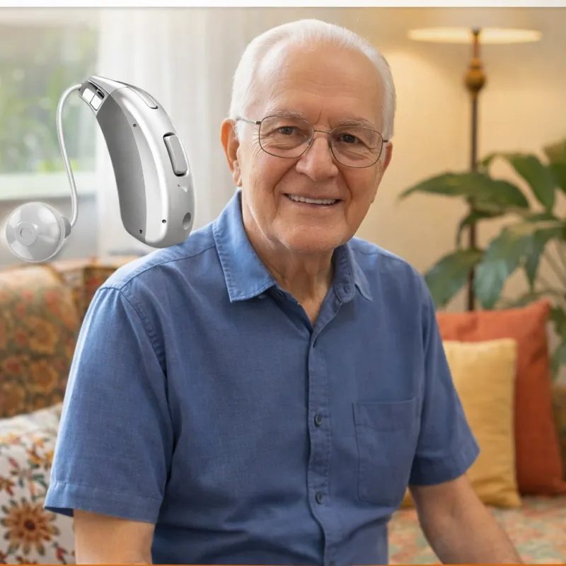 Imagem da campanha Ação solidária - aparelho auditivo Joaquim Dias