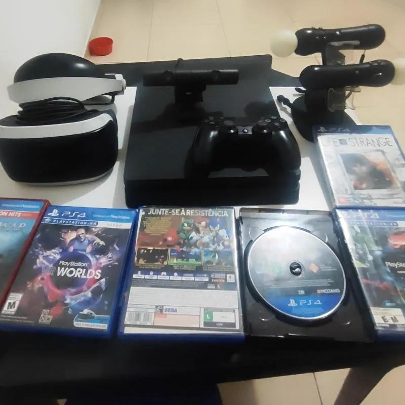 Imagem da campanha RIFA IMPERDÍVEL – PS4 + PLAYSTATION VR